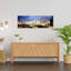 Buildings lit up at dusk Atlanta Georgia USA 1 Piece Wrapped Canvas Panoramic Wall Art-1941225463