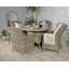 WENTWORTH 4 Seater Round Imperial Dining Set (1 x 110cm Table & 4 x Chairs inc Cushions)