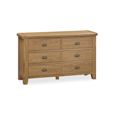 140 cm W Chest of 6 Drawers