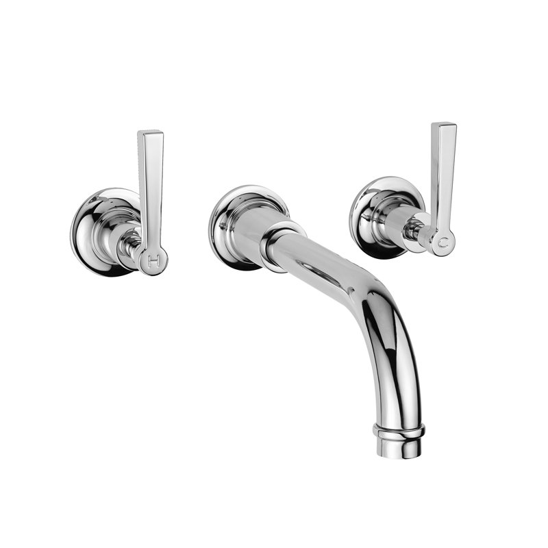 Fleetwood Tub & Shower Faucet, Silver Nickel