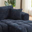 Canapé modulaire surdimensionné en L Chenille, design minimaliste, canapé-lit confortable pour les salons, les appartements et les espaces de réception-1498268211