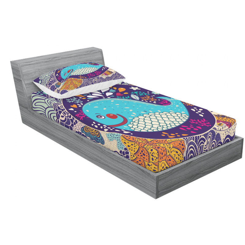 Microfiber Sheet Set, Twin XL Sheet Set with Fitted Sheet