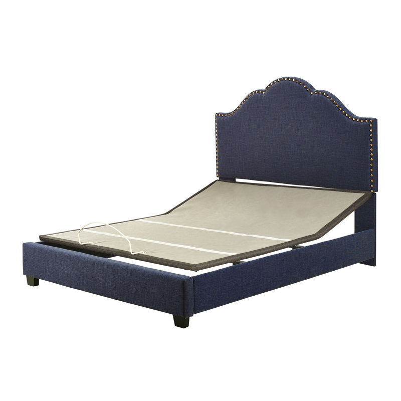 Benedict Upholstered Headboard, Queen, Crème Linen