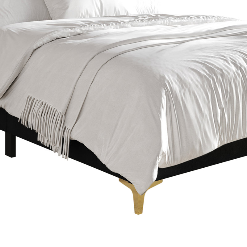 Ensemble de chambre à coucher 2 pièces Gatsby, Simple, Noir