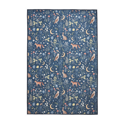 Animal Print Digitally Printed 152cm X 230cm Area Rug