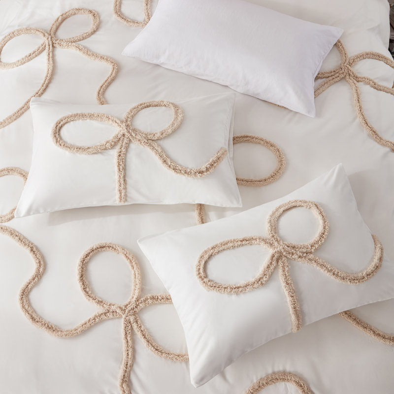 Microfiber Duvet Cover Set, Double, White