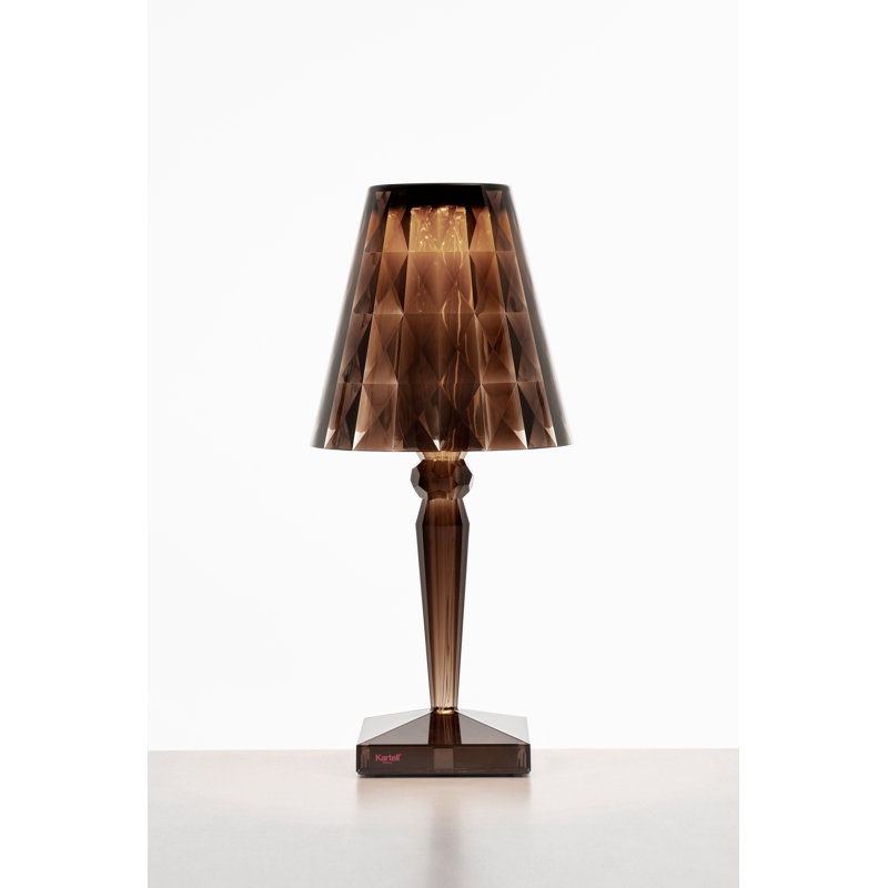 Big LED Table Lamp, Light Blue, Plug In