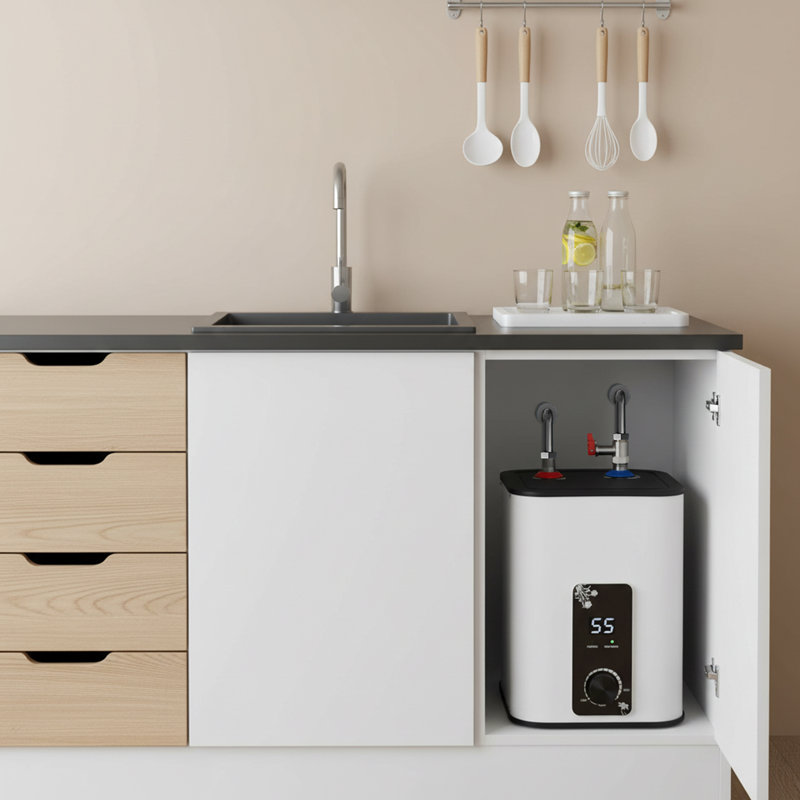 Mini chauffe-eau électrique 1500W 8L