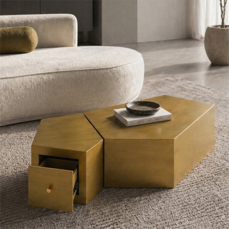 Ensemble de 2 tables gigognes Modern Modern
