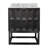 Carlet 30 " W Freestanding Standard 1 Single Vanity Bathroom Vanity With Carrara Marble Top-437879625