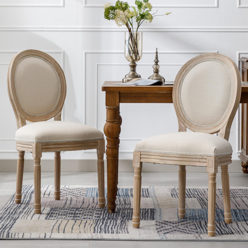 Chaise d'appoint Akkaya, Beige