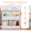 Bibliothèque pour enfants HOMcom