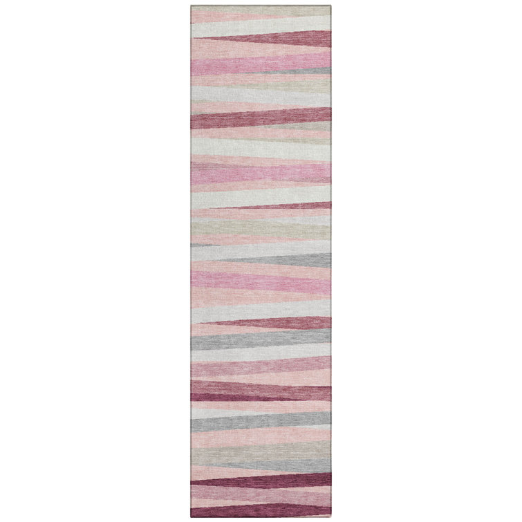  Machine Washable Indoor/Outdoor Chantille ACN997 Gray Area Rug