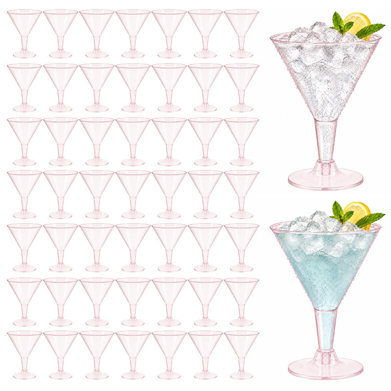 Glass Set, Pink