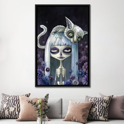 «Felina De Los Muertos», impression sur toile