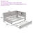 Full Size Daybed with Storage Shelves and Trundle
