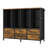 8 Cube Storage Bookcase With 6 Fabric Drawers,diy Cube Fabric Storage Organizer, 4 Tiers Bookcase With Open Display Shelves,modern Storage Bookshelf For Home And Office-672782123