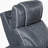Keller 37" Modern & Contemporary Top Grain Leather Match Power Reclining Chair with Heat & Air Massage, Power Adjustable Headrest & LED Lighting & Storage Arms-1264997346