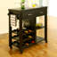 Sanderson Wood Bar Cart