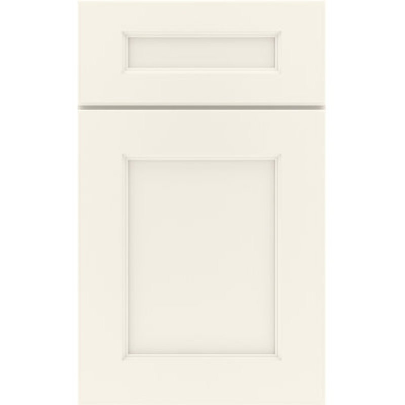 Échantillon de porte Addington, Chalk/Nickel Glaze, Érable