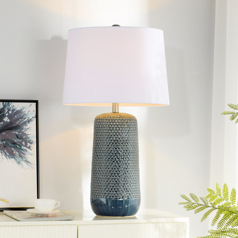 Lampe de table 30 po Jaylene, Marine