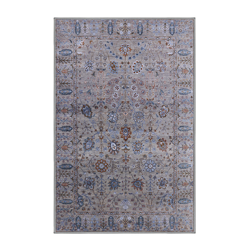 Tapis oriental gris Anag, Rectangle 7 pi x 9 pi