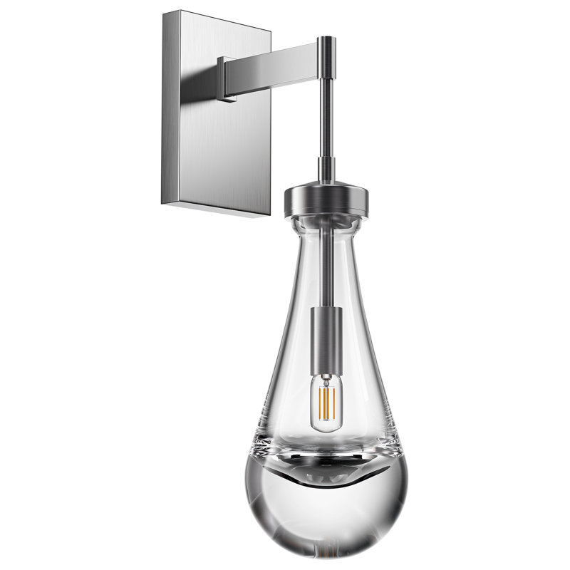 Fricano Wall Sconce, Silver