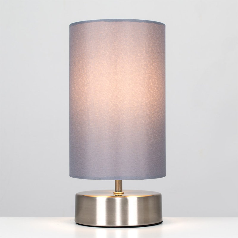 Cherell Metal Lamp, Grey, Yes, E14 25 Watts