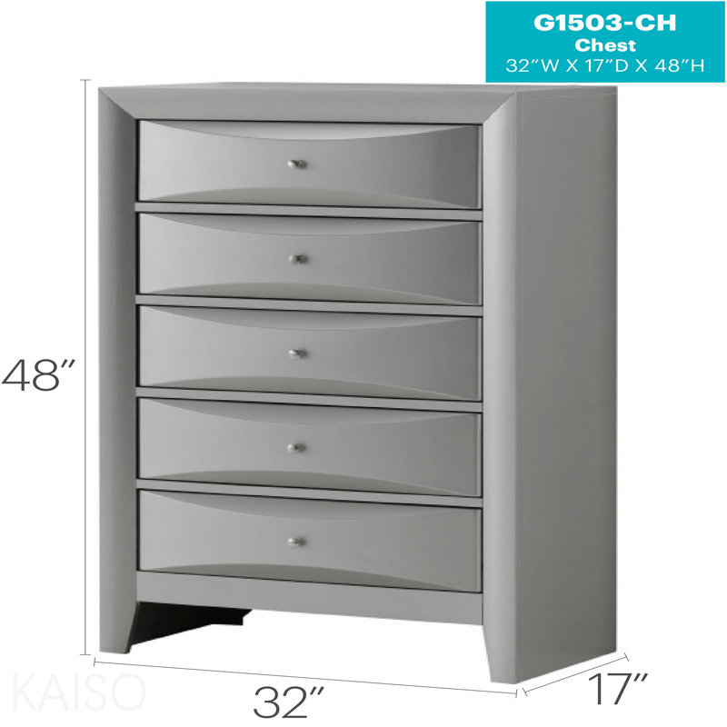 Chest , Silver Champagne