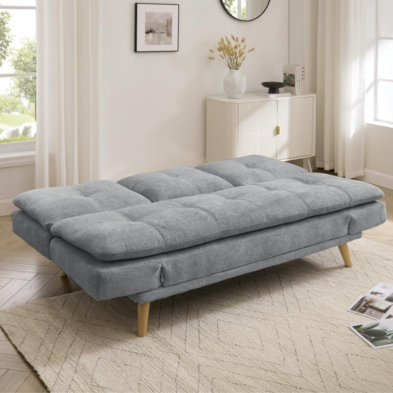 Roman 3 Seater Sofa Bed, Grey