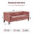 78''  Wide Velvet Tufted Square Arm Sofa-1281120135