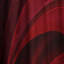 Red Perpetual Pulse Vortex I - rideau en velours moderne - obscurcissant - 1 panneau-107579652