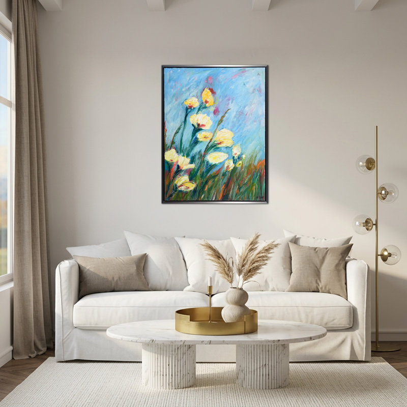 Petal Bloom I Painting by H. Scott