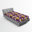 Mauve, jaune foncé / floral