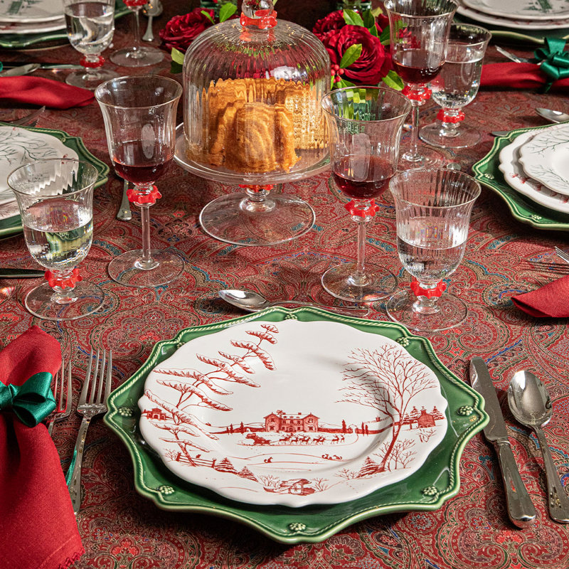 Country Estate Winter Frolic Dinner Plate