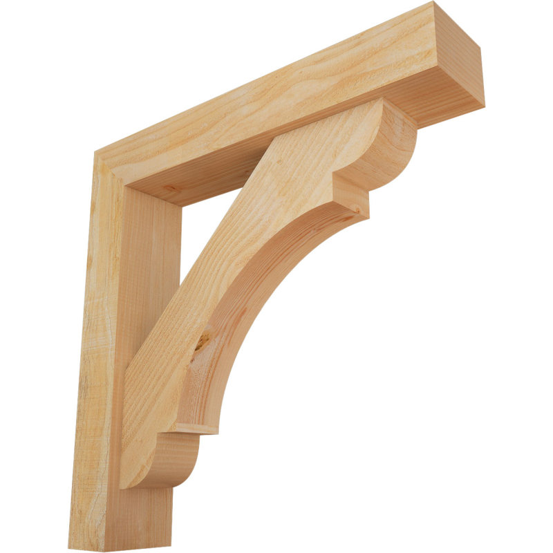 Support de bloc olympique avec entretoise décalée, 30 x 30, Sapin Douglas de l 6 po (scié brut)