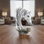 Décorative Horse Head Figurine Sculpture-302461276
