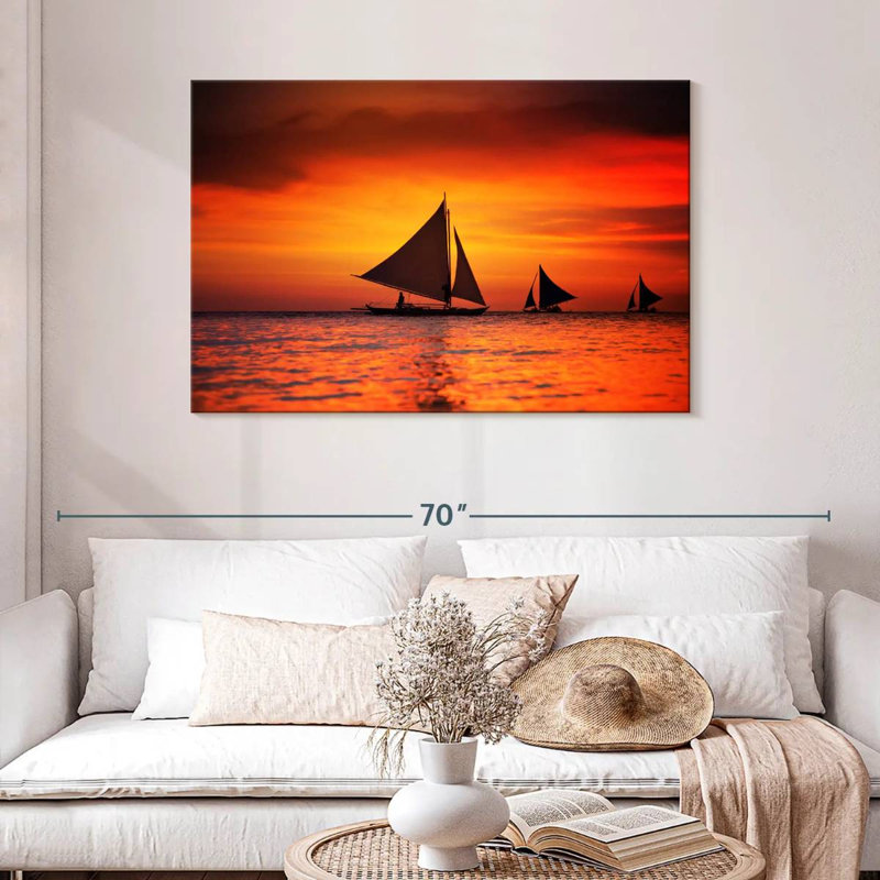 Mehar voiliers à Boracay, H 30 po x l 45 po