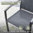 Outdoor Rectangular 6-Person Dining Set With Stackable Textilene Chairs-1380676436