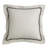 Piedmont Solid Colour Cotton Reversible Throw Pillow
