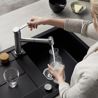 Metra Single Bowl Inset Kitchen Sink