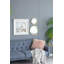 Miroir rond doré D11 "-1706407712
