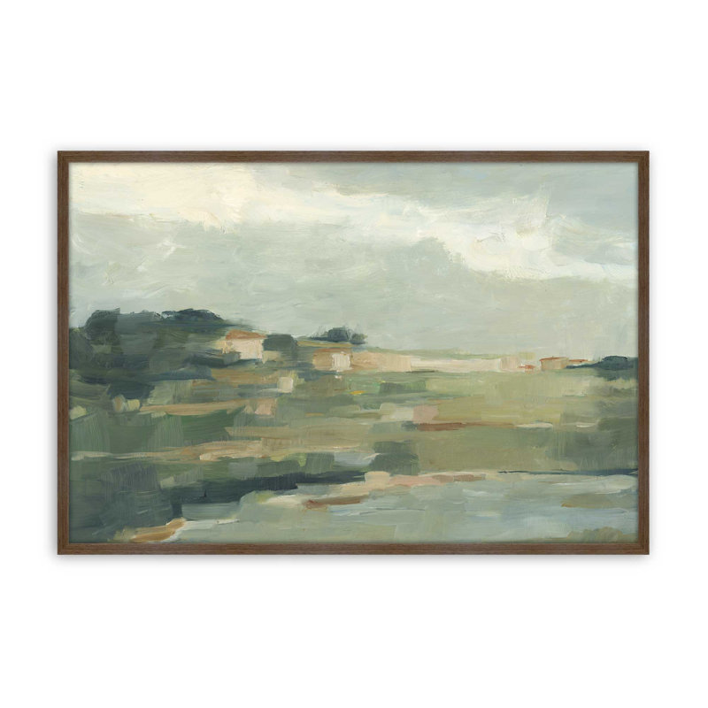 Reproduction d'art, «European European Landscape I» par Ethan Harper, H 36 po x l 48 po, Brown