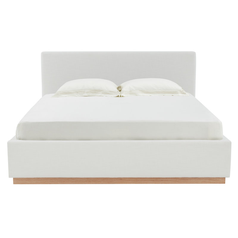 Pippin Chenille Bed , King, White