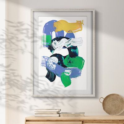 Abstract Pipes II -Framed Print
