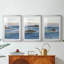 «Merging the Ocean I», impression sur mesure encadrée de qualité supérieure - 3 pièces-1167405607-1167405601