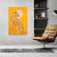 Art léopard doré abstrait abstrait-129006095