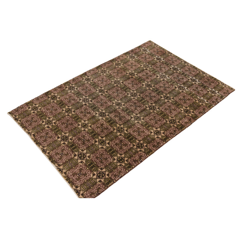 Pasha One-of-a-Kind Rectangle 4'2" X 6'6" Area Rug