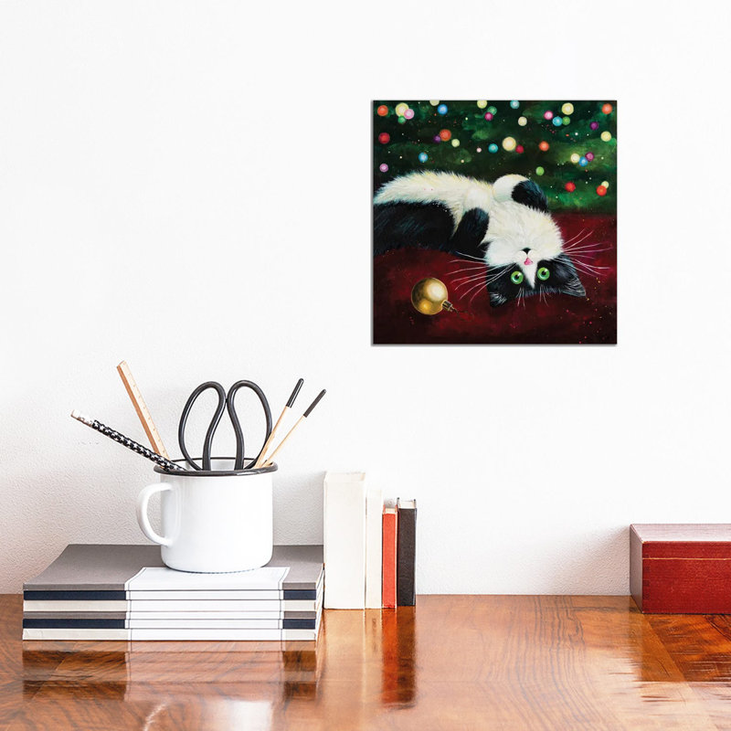 Baubles by Kim Haskins - Wrapped Canvas Print, 30.48cm H x 30.48cm W x 1.905cm D