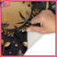 Tapis de bain feuilles d'or-1977335903